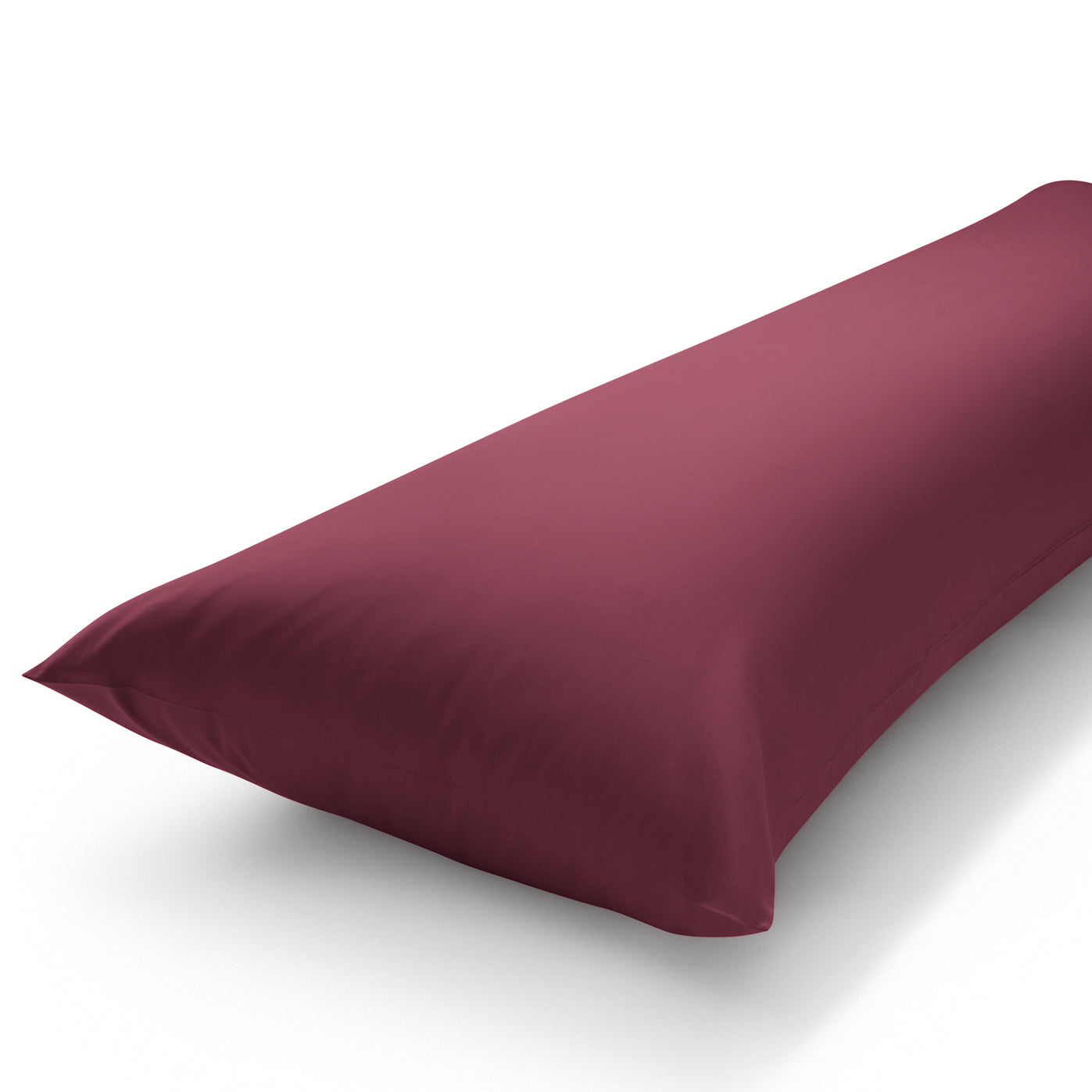 dark orchid sateen cotton body pillowcase