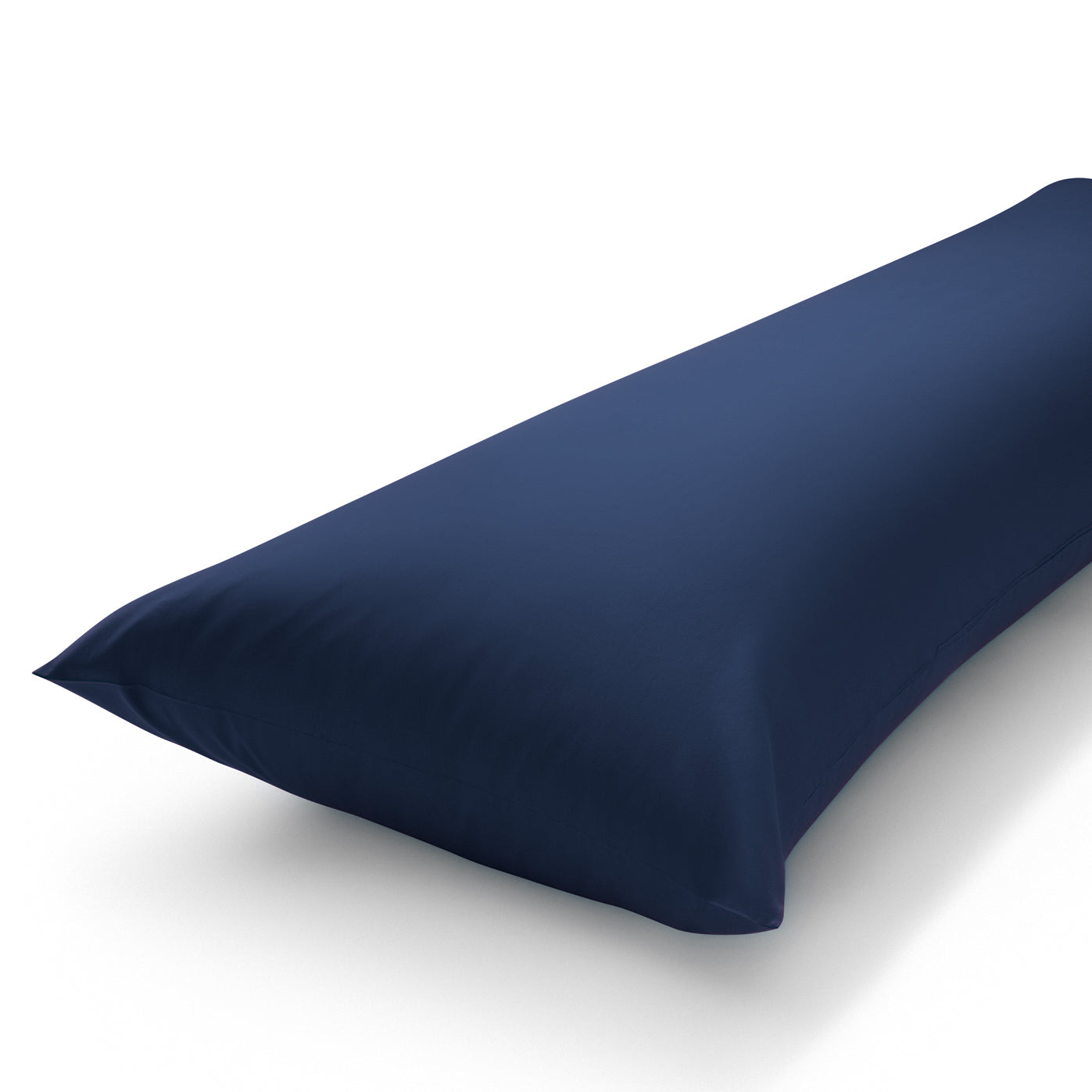 royal blue sateen cotton body pillowcase